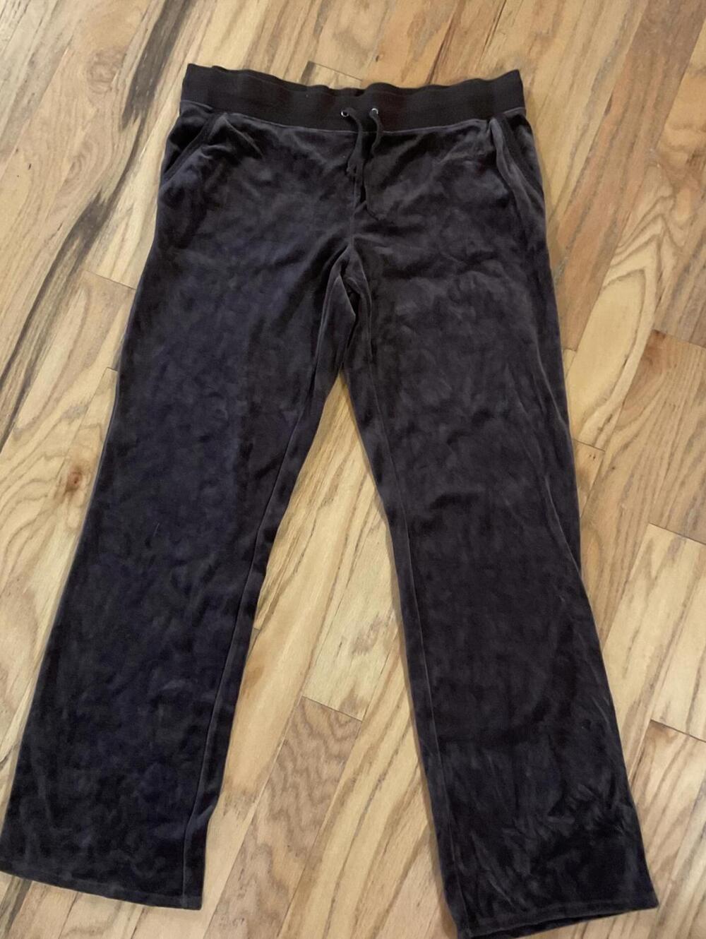 Vintage Y2K Velour Calvin Klein Pants Size Large